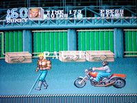 une photo d'Ã©cran de Double Dragon 3 sur Sega Megadrive